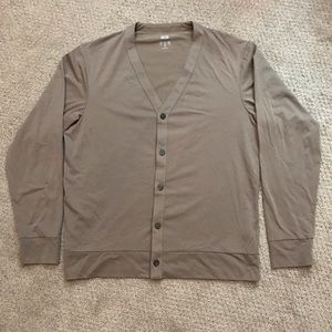 UNIQLO Cotton/Polyester Blend Knit 5 Button Cardigan